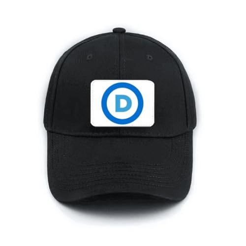 Casquette de baseball noire ameemblem avec attache réglable spéciale fête démocratique