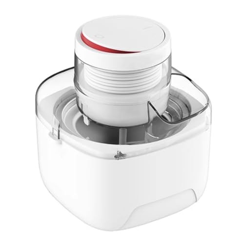 Máquina para hacer helados, yogur congelado y postres con cuenco de 500 ml, máquina rápida de gelatina y sorbetes en 25 minutos