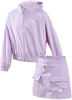 New Balance Girls Skirt Set – 2 Piece Windbreaker
