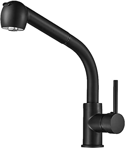 Grifo de cocina 360 con doble modo de spray regulable de latón