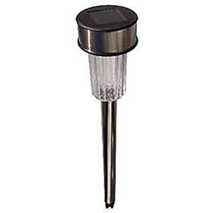 Set LED Solarleuchten aus Edelstahl - Solarleuchte Solarlampe Garten Außen (24) – Bild 5