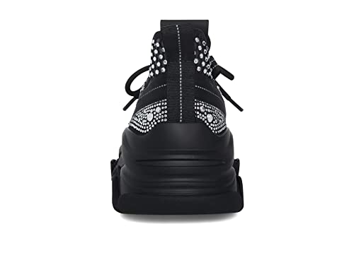 Steve Madden Steve Madden Women's Phantom Sneaker, Black, 7.5