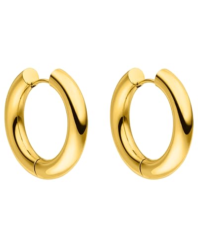 PURELEI® Glamorous Ohrringe (Gold) – Damenohrringe aus langlebigem...