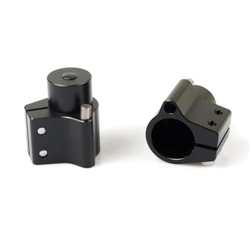 SNWDBH Motorrad-Lenkererhöhungen Für Suzuki GW250 Inazuma 2011-2018 Erhöhte Verlängerungs-Lenkerhalterung Clamp Hebehalterung Lenkererhöhungsadapter(SCHWARZ)