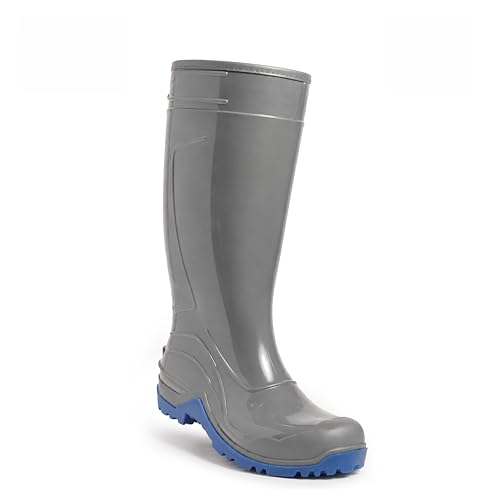 Image of Hillson Plus HP04 Gumboot | 100% Waterproof, Dual Density Sole, Anti-Skid Rainboot | Ideal For Monsoons, Fisheries, Farming, Paddy Fields, Food Industry | Size 09 UK /INDIA