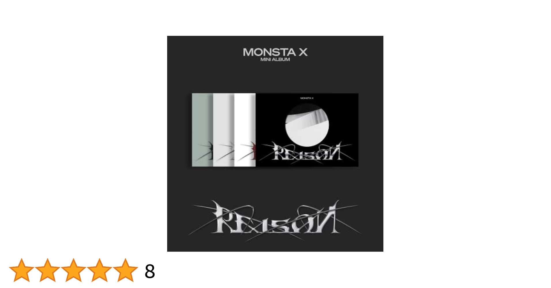 MONSTA X 12th Mini Album Reason ジュホンセット MONSTA X 12th Mini Album Reason ジュホンセット MONSTA X 12th
