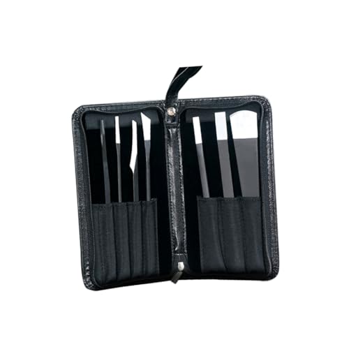 PartyKindom Tools 7 Pcs Professional Nail Care Set Manicure Supplies for Women Men Cuticle Remover Pusher File