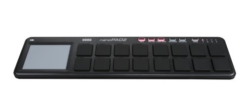 Korg nanoPad 2 Negro - Controlador MIDI USB - Tambor - Pad - Instrumento musical