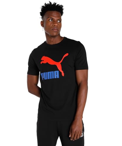 Image of Puma Men's Printed Regular Fit T-Shirt
