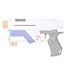 WORKER Mod Aluminum Alloy Release Kits for Nerf N-Strike Elite Retaliator Mod Prophecy Blaster Color Rose Gold