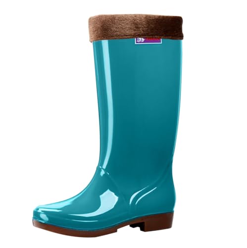 Bottes en caoutchouc doublées pour femme - Bottes de...