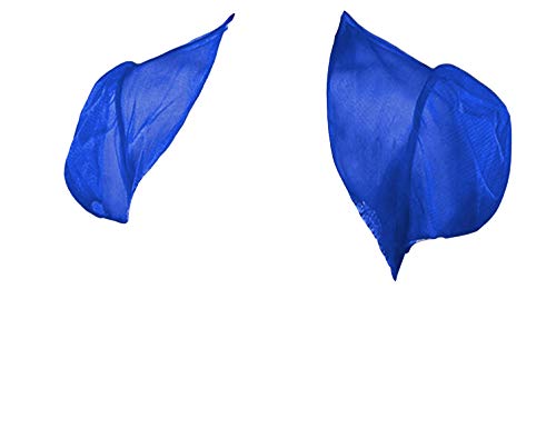 H.S.D Organza Jacket Short Sleeve Bolero Shrug Shawl Royal Blue 18W