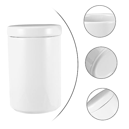 AUTSUPPL Nordic Style Ceramic Food Storage Jar Sealed Container for Kitchen Pantry Organization Ideal - Image 3