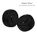 SEIWEI 2 Pcs Rubber Replacement Tire with Quiet Design, 2