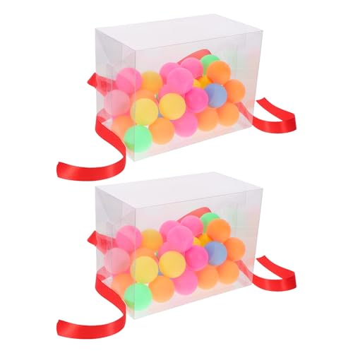 Jeu de société boîte à secouer complet avec balles de tennis de table