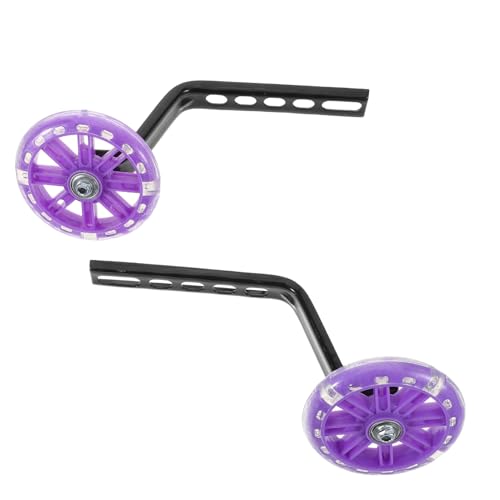 Ruedas de Entrenamiento con Absorción de Impactos Alipis para Bicicleta, Soportes Estabilizadores, Fácil Instalación, Visibilidad Nocturna, Accesorios de Seguridad miniatura 1