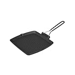 ILSA Bistecchiera Mixgrill, Quadrata, Ghisa, cm 24x24