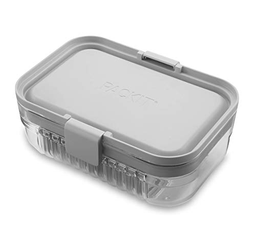 Recipiente para alimentos PackIt Mod Lunch Bento, cinza
