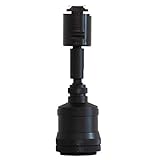 Ampoule ダクトレール用 スポットライト 1灯 E26 シーリングライト 電球別売 ブラック マット シンプル カフェ Ressio レシオ 1DC