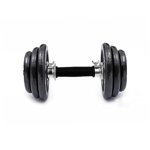 MUELODSIC 1Pc Dumbbell Bar with Coating Fitness Equipment Accessory for Home Workouts Secure Grip and Enhanced Friction for Strength Training and Warm Ups