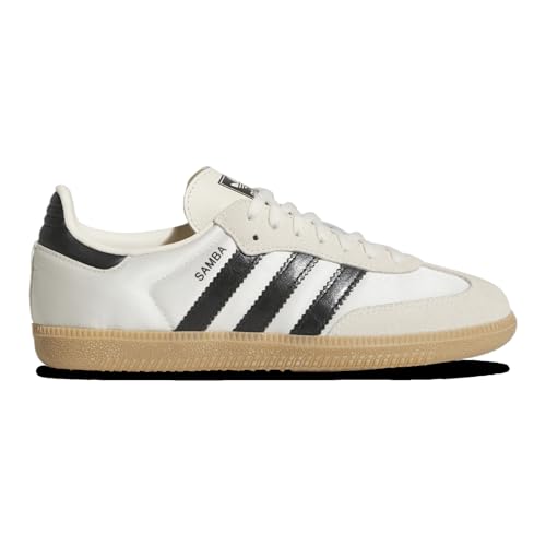 Adidas Originals Samba Satin - Girls' Grade School (JQ3644, Cream White/Gum/Core Black) - Main Image