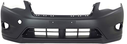 Evan-Fischer Front Bumper Cover Compatible with 2013-2015 Subaru XV Crosstrek Primed (Hybrid Models 14-14)
