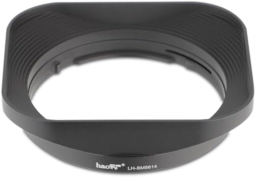 Haoge Bayonet Square Metal Lens Hood for Sigma 56mm F1.4 DC DN Lens LH-SM5614