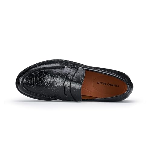 Image of Ferro Aldo Men's Loafer Collection | Classic Slip-on Penny Loafers & Driving Moccasins for Casual & Dress