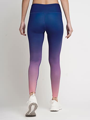 Image of CULT Women's Solid Polyester 4-Way Stretch, AbsoluteFit Training Tights, Moisture-Wicking, Leggings for Sports, Gym, Active Wear