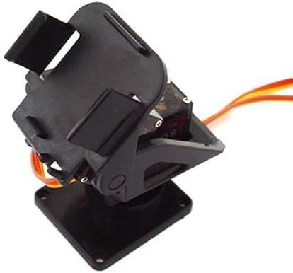 SG90 Pan Tilt Camera Mount Kit, Black Plastic Servo Bracket with Mounting Hardware, (SERVO NOT INCLUDED)-image-13