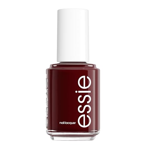 essie Nagellack mit deckendem und glänzendem Finish für farbintensive Fingernägel, Nr. 726 berry naughty, Rot, 13,5 ml
