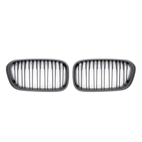 Calandre Avant Noire Mate Double Barres pour BMW F20 F21 LCI