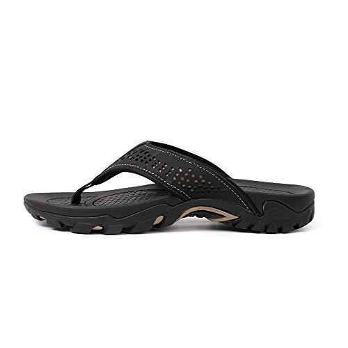 Mens Flip Flops Comfort Sport Thong Sandals for Indoor Outdoor Casual Beach Flip Flops for Men with Arch Support3