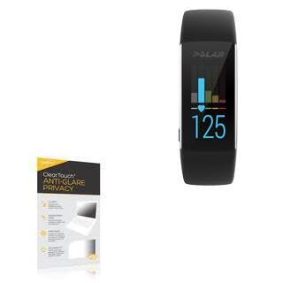 BoxWave Screen Protector Compatible With Polar A370 - ClearTouch Anti-Glare Privacy (2-Pack), Privacy Screen Protector Flexible Film Anti-Glare
