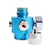 ZCTCL New Paintball Inner Thread,CO2 Cylinder Tank,On/Off Valve with 1500Psi Gauge,G1/2-14 (Blue)