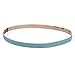 VSM 206818 Abrasive Belt, Coarse Grade, Cloth Backing, Zirconia, 24 Grit, 1/4" Width, 18" Length, Blue (Pack of 20)