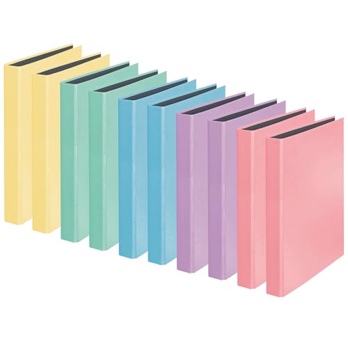 Original Exacompta 10er Pack PastellColor Ringbuch. Made in...