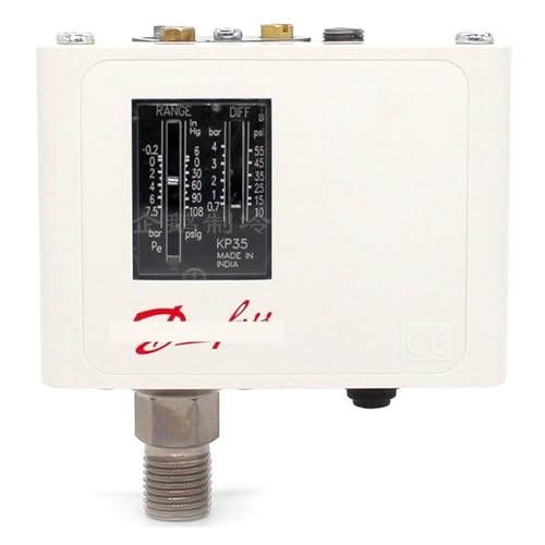 CHBMSS Pressure Controller, 060-1133 KP35, 7.5 Bar, Automatic Reset, Pressure Switch for Air Compressors and Boilers Original