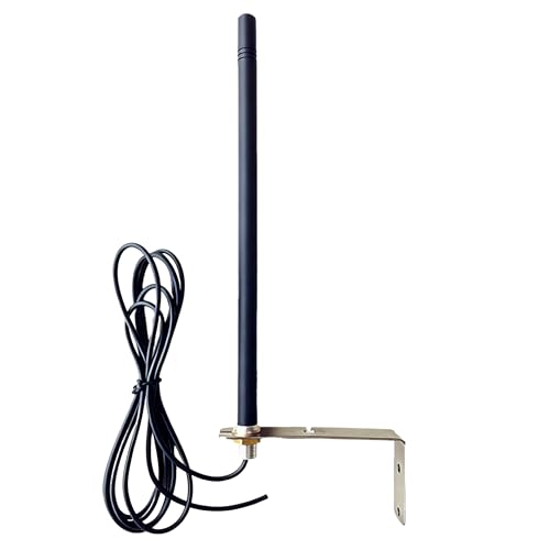TOP-A433N Antenne Externe Antenne de réception aérienne Antenne 433Mhz pour Portail Garage Radio Signal Booster sans Fil 433.92mhz RF Signal Répéteur...