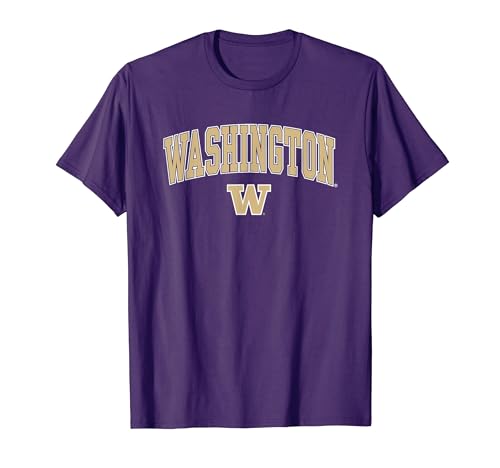 Washington Huskies Arch Over Purple Officially Licensed T-Shirt