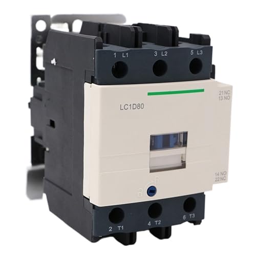 Contacteur pour commande moteur LC1D80E7 3P 3NO 80A avec bobine 48V CA