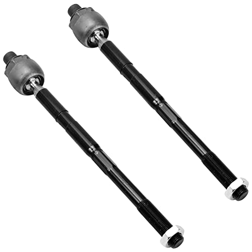 Image of Detroit Axle - 10pc Front End Suspension Kit for Buick Enclave | Chevy Traverse GMC Acadia Limited Saturn Outlook, 2 Lower Control Arms 2 Sway Bars 4 Outer & Inner Tie Rods 2 Boots & Bellows