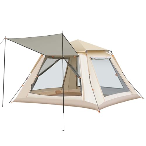 Carpa de camping pop-up 85x85x56 pulg para 2-4 personas miniatura 1