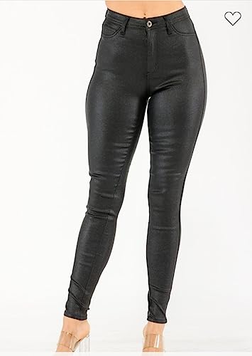 High Waist Metallic Shiny Mermaid Jeans.2