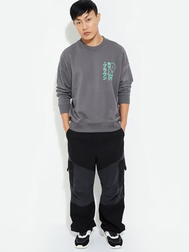 Image of Max URB N Men Oversized Peanuts Sweatshirt