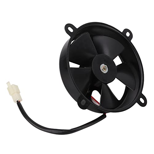 Ventilador de Refrigeración Eléctrico, Buena Disipación de Calor, 6 Pulgadas, 5 Aspas, Ventilador de Radiador de Velocidad Rápida para 150c 200cc Quad Dirt Bike ATV