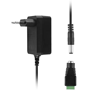 SALCAR 12 V 2 A 24 W universele stekkeradapter voor 3528, 5050 ledstrip, Speedport, lichtstrips, switch, router, wifi…