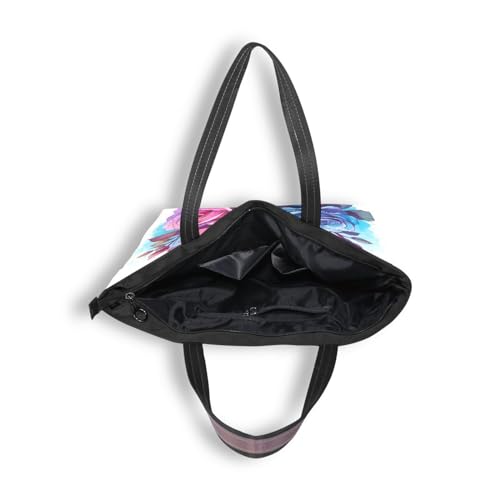 Image of Women Tote Bag, Large Shoulder Hobo Bags Casual Handbags Big Capacity Shopping Work Bag for Vacation, 5