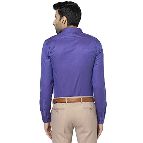 Image of blackberrys Mens Slim Collar Slub Shirt