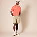 Amazon Essentials Men's Regular-Fit Cotton Pique Polo Shirt (Available in Big & Tall), Coral Orange, XX-Large